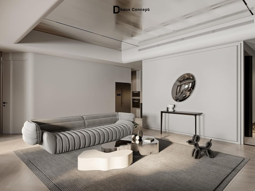  Apartment Interior Model By Trung Hau Tran