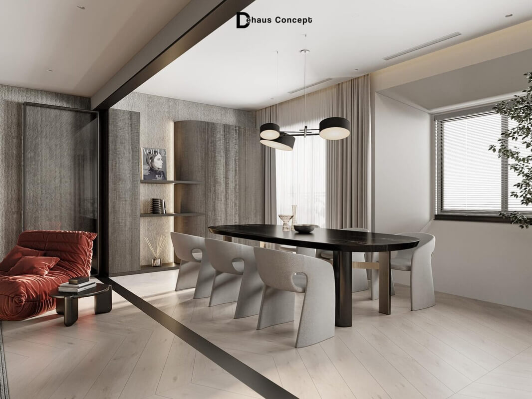 Apartment Interior Model By Trung Hau Tran