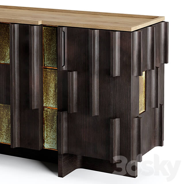 Bruno Moinard Terzo Sideboard Chest of drawer 3D Models 3DSKY