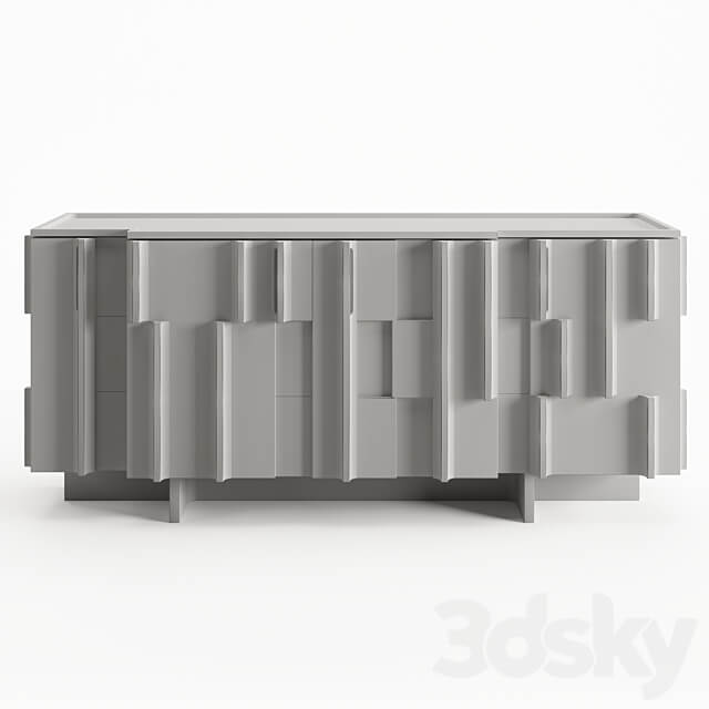 Bruno Moinard Terzo Sideboard Chest of drawer 3D Models 3DSKY