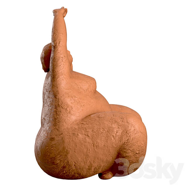 Fat Lady Yoga 3D Models 3DSKY