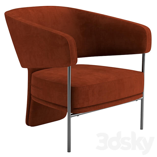 Armchair Palazzo 3D Models 3DSKY