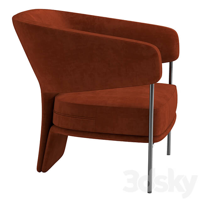 Armchair Palazzo 3D Models 3DSKY