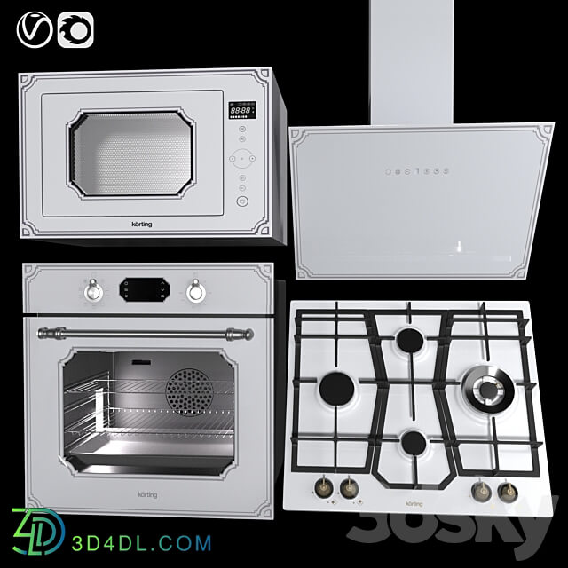 Korting Embedded Kit 2 3D Models 3DSKY