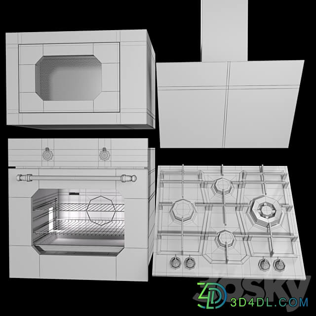 Korting Embedded Kit 2 3D Models 3DSKY