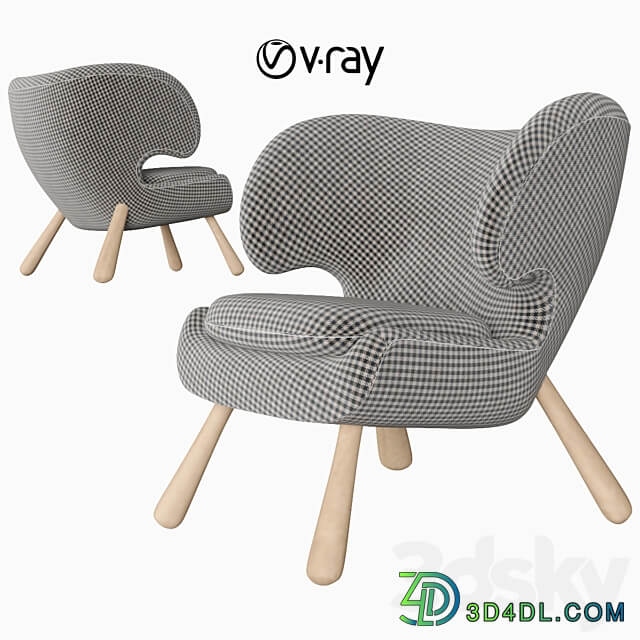 Pelican Chair 3D Models 3DSKY