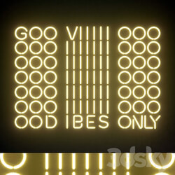 Light modules Set 68 Neon Technical lighting 3D Models 3DSKY 