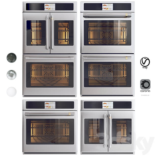Cafe 39 oven collection 3D Models 3DSKY