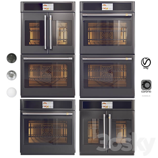 Cafe 39 oven collection 3D Models 3DSKY