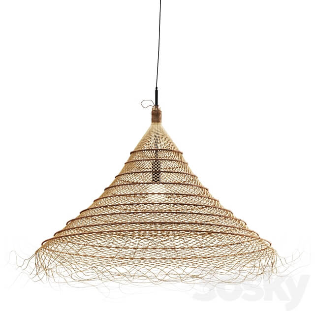 Rattan pendant lights 201 Pendant light 3D Models 3DSKY