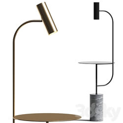 Roche Bobois Pasteur Floor Lamp 3D Models 3DSKY 