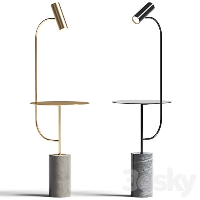 Roche Bobois Pasteur Floor Lamp 3D Models 3DSKY