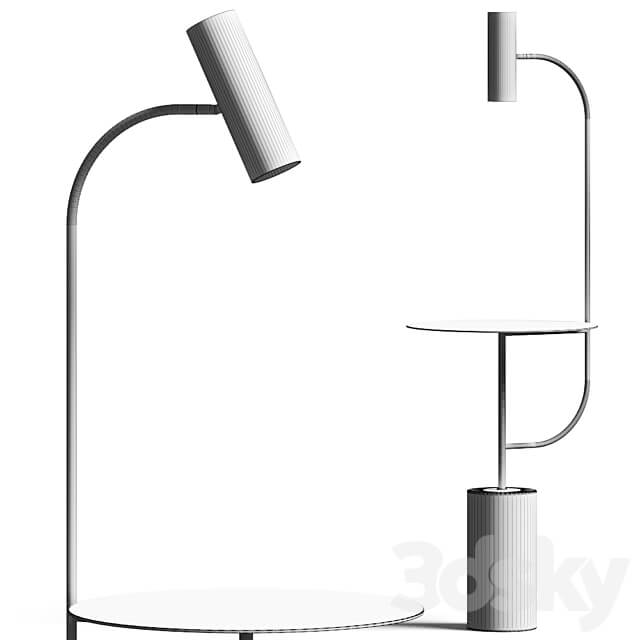 Roche Bobois Pasteur Floor Lamp 3D Models 3DSKY