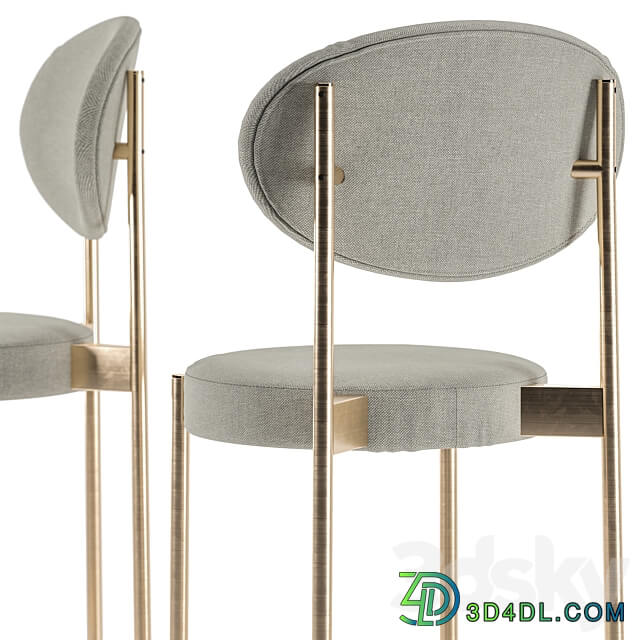430 Barstool in Beige by Verner Panton Cosmo Arbol Corner Design Wonder 3D Models