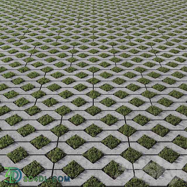Eco tiles 4 3D Models 3DSKY