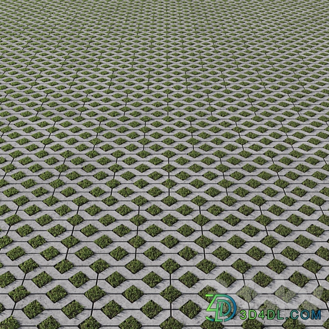 Eco tiles 4 3D Models 3DSKY