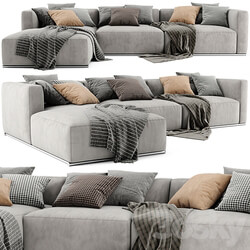 Poliform Shangai Chaise Longue Sofa 2 3D Models 3DSKY 