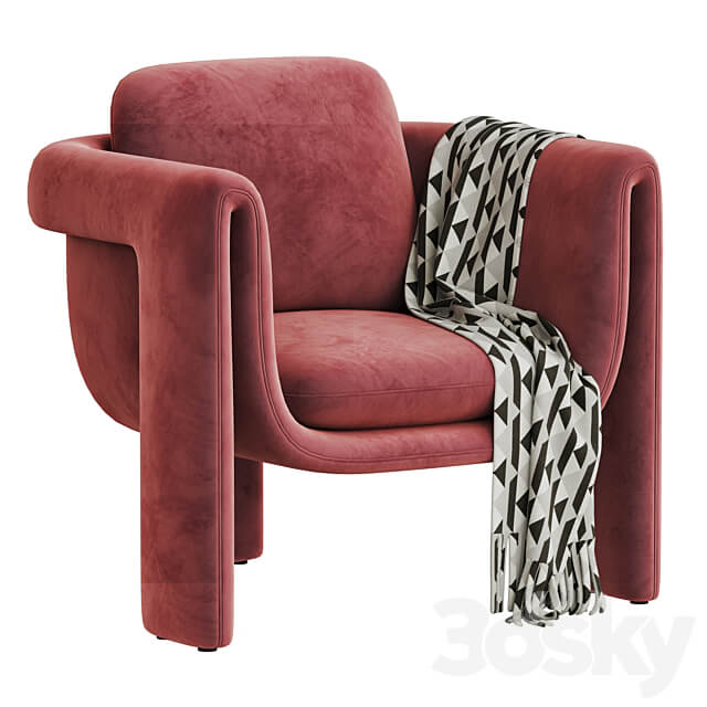 floria armchair 3D Models 3DSKY