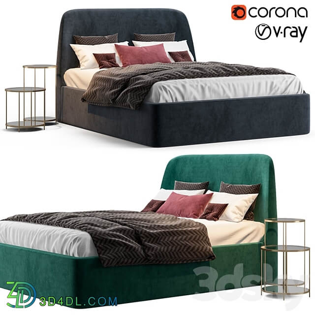Dalty bed Bed 3D Models 3DSKY