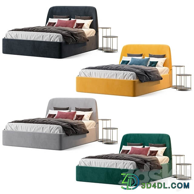 Dalty bed Bed 3D Models 3DSKY