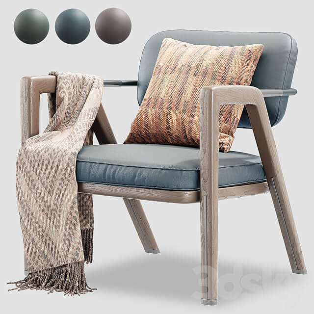 Giorgetti ELSA Lounge Chair 3D Models 3DSKY