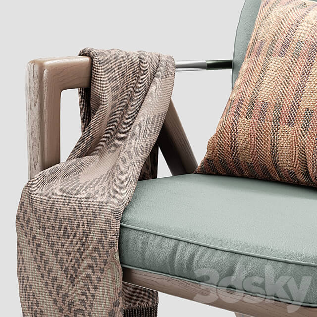 Giorgetti ELSA Lounge Chair 3D Models 3DSKY