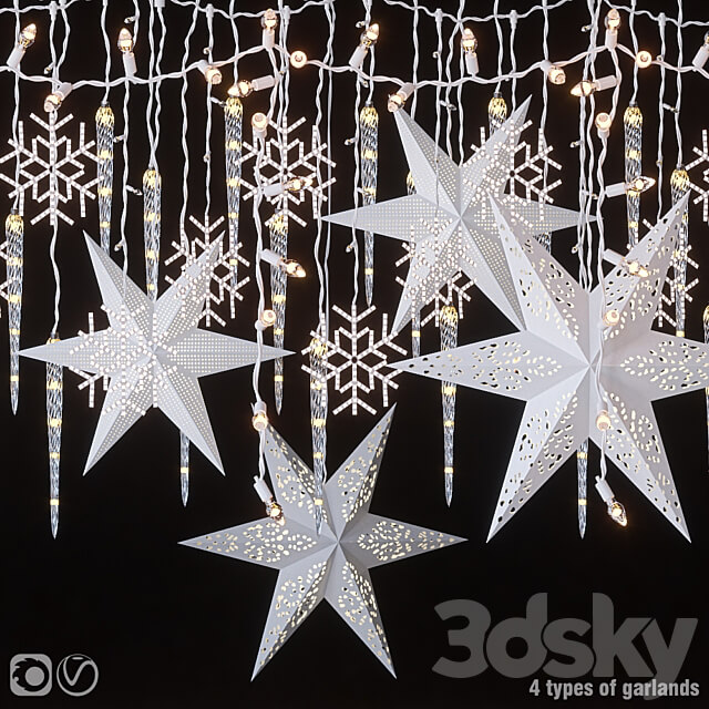 Garlands 3D Models 3DSKY