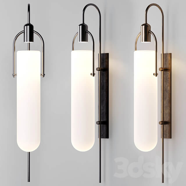 ALLIED MAKER ARC WELL SCONCE 22 3D Models 3DSKY