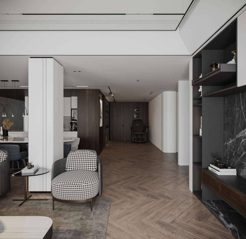  Living Room Interior Model By Nguyen Nguyen