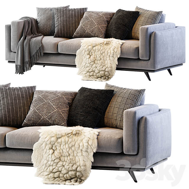 Zander sofa 3D Models 3DSKY
