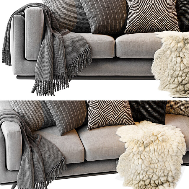Zander sofa 3D Models 3DSKY