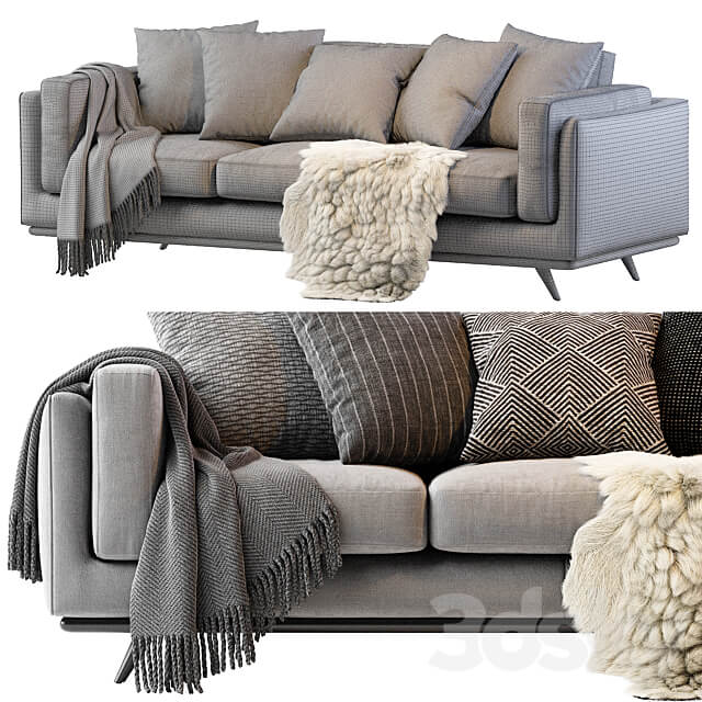Zander sofa 3D Models 3DSKY