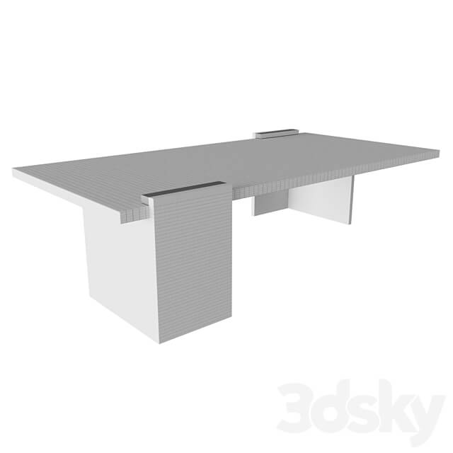 JOURNAL TABLE NERO 3D Models 3DSKY