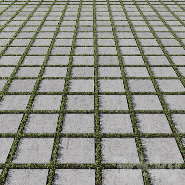 Eco tiles 5 3D Models 3DSKY