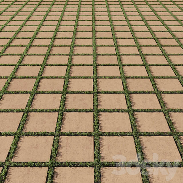 Eco tiles 5 3D Models 3DSKY