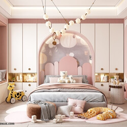 Children Room Interior Model By Huy Hieu Lee 