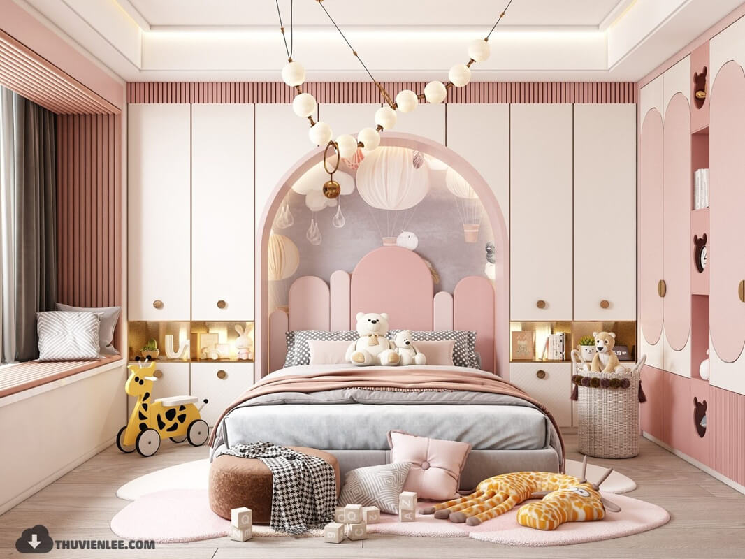  Children Room Interior Model By Huy Hieu Lee