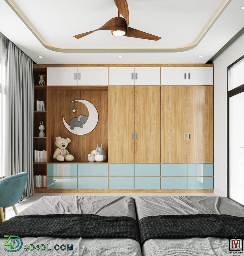 3D Model Interior Children Room 24 By Duc Anh