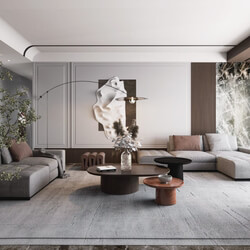  3D Interior Living room by Phong Tran 