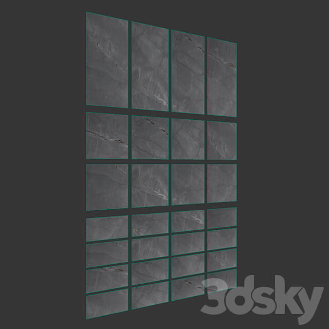 Porcelain stoneware tile 03 3D Models 3DSKY