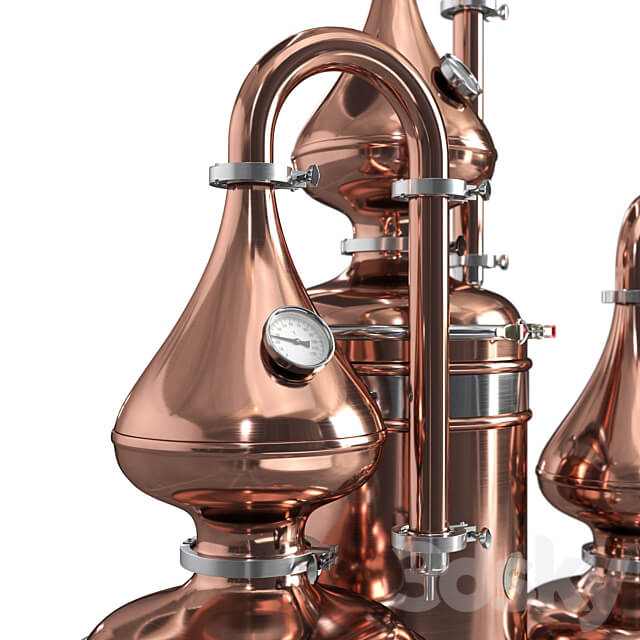 Moonshine still 3D Models