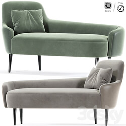 Ikea Singoalla Chaise Lounge 3D Models 3DSKY 