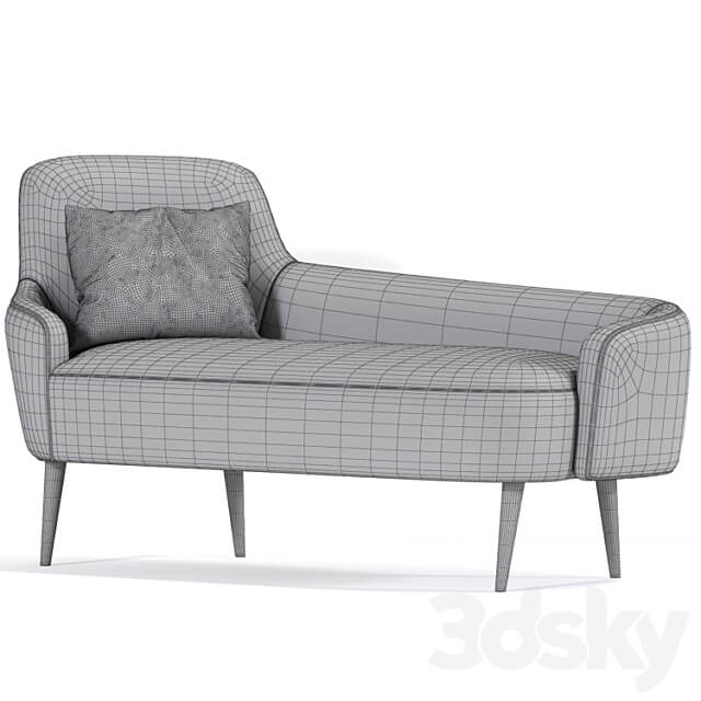 Ikea Singoalla Chaise Lounge 3D Models 3DSKY