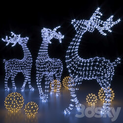 Deer garland Other 3D Models 3DSKY 