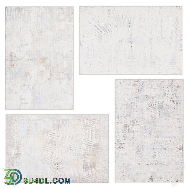 Safavieh Rug set 13 3D Models 3DSKY