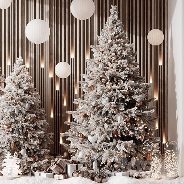 New Year 39 s showcase of the wall panels store 3D Models 3DSKY