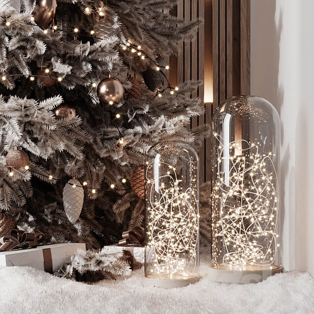 New Year 39 s showcase of the wall panels store 3D Models 3DSKY