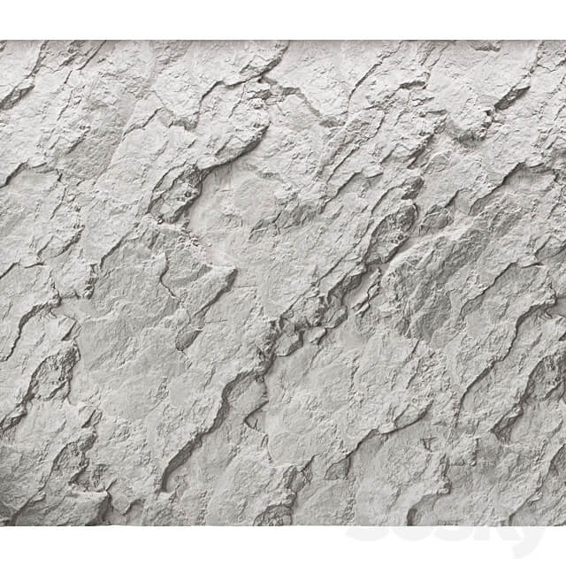 Rock cliff wall 46 3D Models 3DSKY
