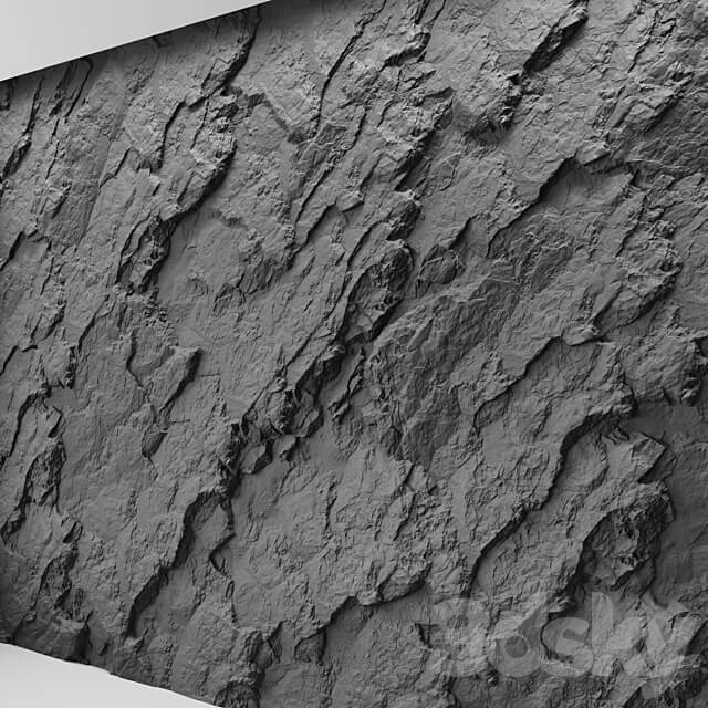 Rock cliff wall 46 3D Models 3DSKY