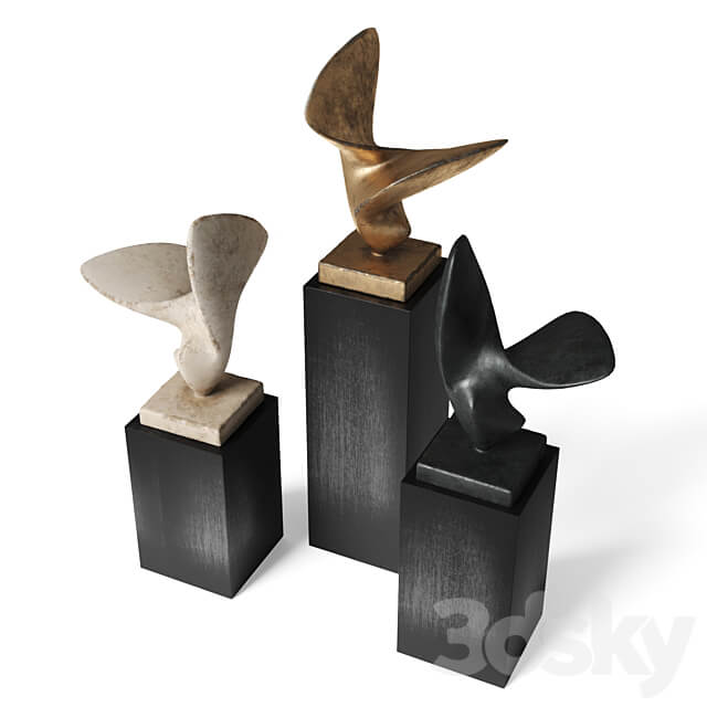 Bird wings figure 3D Models 3DSKY